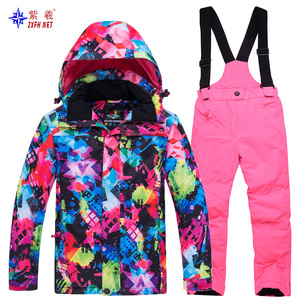 Ensemble de Combinaison de Ski pour Enfants Zixi, pour Garçons et Filles, Vêtements de Ski Chauds et Épais pour l'Extérieur, Ensemble Deux Pièces - Product Image 5