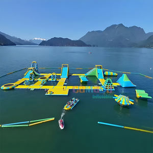 แพยางเป่าลมสำหรับผู้ใหญ่ ใช้ในสวนน้ำ รองรับน้ำหนักมากกว่า 500 กก. สำหรับทะเลสาบและทะเล - Product Image 5