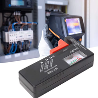 Probador de Baterías BT-168, Comprobador Universal de Capacidad de Baterías para AA, AAA, C, D, 9V, 1.5V, Probador de Descarga de Baterías de Botón
