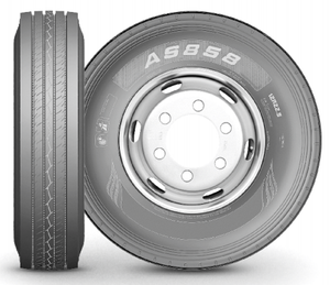 Pneu phare neuf AS858 pour camion, idéal pour les longues distances, offrant une autonomie accrue et une plus grande économie. - Product Image 1