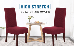 Funda Elástica para Silla Económica y Popular, Apta para Uso Doméstico en el Comedor, Tela <span class=keywords><strong>de</strong></span> Poliéster y Elastano - Product Image 3