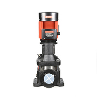 Pompa Sentrifugal Multistage Vertikal VML0802T 0.75 kW 12m³/jam 19.5m Head DN40 Flange IE3 IP55 untuk Suplai Air Pengolahan RO