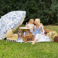 Paraguas giratorio de inclinación ajustable para exteriores con protección UV, Ventilación de viento, parasol impermeable para playa, piscina, jardín, Impresión de logotipo