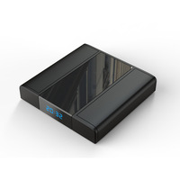 Boîtier TV Linux Quad-core avec 4 Go de RAM et mémoire optionnelle Dispositif de lecteur multimédia HD Décodeur populaire