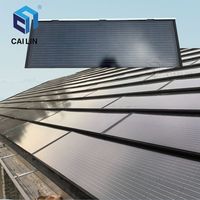 Allemagne Pologne Offre Spéciale Installation facile Protection du toit et production d'électricité Énergie verte Tuile solaire