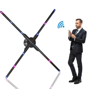 Nouveau produit phare 2026 : Ventilateur holographique ultra haute définition (65 cm, 85 cm, 100 cm) avec fonction de contrô<span class=keywords><strong>le</strong></span> cloud, idéal pour les salles d'exposition (OEM/ODM disponible) - Product Image 1