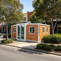 Planta de Fabricación de Casas Prefabricadas, Casa Prefabricada Expandible de 2 Dormitorios, Resistente a Terremotos, Tipo Granny Flat para Australia
