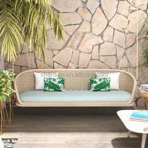 Muebles de jardín, columpio para exteriores, silla tejida, cuerda tejida, sofá colgante, silla colgante, columpios para Patio, columpio para exteriores - Product Image 6