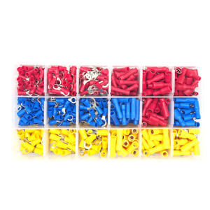 SvrV – bornes annulaires, ensemble de bornes à sertir, 700 pièces, 6 mm, en cuivre pur, style européen, calibre 12-22, emballage en boîte - Product Image 3