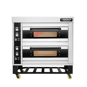 <span class=keywords><strong>Four</strong></span> à convection électrique industriel de haute qualité en acier et équipement de boulangerie en acier inoxydable pour l'application de pizza de restaurant - Product Image 2