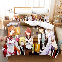 Drap de lit Queen Size imprimé personnalisé dessin animé ensemble de literie pour enfants ensemble de housse de couette ensemble de literie pour enfants