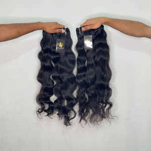 Paquetes de cabello Bodywave con cierre de encaje HD Cabello virgen crudo con cutícula alineada Proveedor al por mayor Paquete de cabello ondulado camboyano - Product Image 1