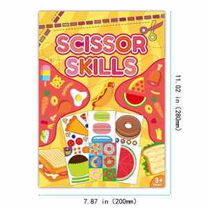 Regalos para Niñas, Tarjetas para Recortar, Manualidades, Animales del Océano, Princesas, Tijeras, Libro de Actividades para Niños Pequeños - Product Image 6