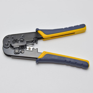 Outil de sertissage réseau multifonctionnel professionnel YTH H 3 en 1, dénudeur de fils, coupe-fils, sertisseur pour câble téléphonique et <span class=keywords><strong>Internet</strong></span> - Product Image 1