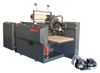 Machine à plastifier automatique GT600F à double système de chauffage, haute efficacité, fonctionnement stable, avec alimentateur