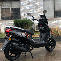 Nouveau modèle Prix bas BWS-9 avec compteur de vitesse numérique Freins à disque avant et à tambour arrière Scooter à essence 150CC Scooter 50cc EFI Euro 5