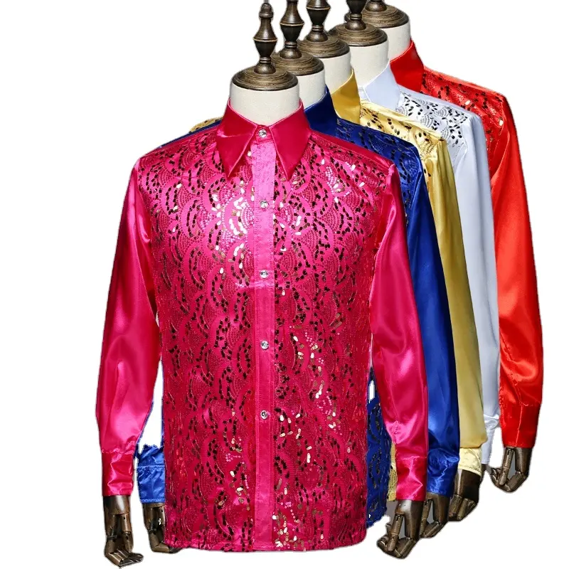 Latin Dance Tops For Male Men Ballroom Competitive Wedding Party Pleased Shirts Wear Latin Dance Costume Boys