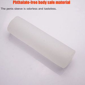Soft Silicone Vacuum Pump Sleeve Penis Sleeve Tube Massager Preservativos Masturbador Masculino para Ampliação do Pênis Adulto Sex Toy para Homens - Product Image 5