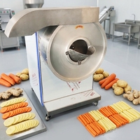 Wortelgroente snijmachine aardappel frietjes radijs wortel komkommer snijmachine stroopsnijder commerciële voedselverwerkingsapparatuur