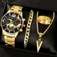Montre pour homme en alliage de luxe personnalisée avec cadran lumineux |   Montre-bracelet élégante à quartz analogique - Cadeau idéal pour Noël et la Saint-Valentin