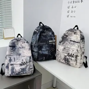 Large Capacity Women Shoulder Bag Colorful Graffiti Backpack Trendy Femme Travel Graffiti School Bag For Teenager