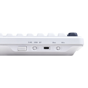 <span class=keywords><strong>Clavier</strong></span> de jeu mécanique à trois modes avec bouton rotatif, éclairage RGB, remplaçable à chaud, ODM OEM pour PC <span class=keywords><strong>Gamer</strong></span> - Product Image 3