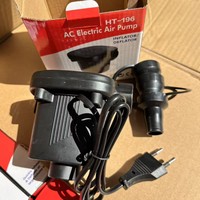 Pompe à air électrique Pompe de voiture Pompe ménagère Normes US/EU/UK/Japon Plastique ABS Gonfleur Dégonfleur pour piscines Matelas pneumatique