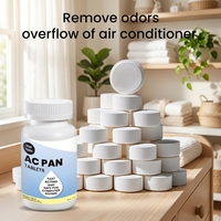 Tablettes de nettoyage Janix écologiques pour bac de condensation de climatiseur - Sûres pour les climatiseurs, anti-colmatage, entretien CVC
