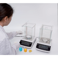 NanCon BA Series New Upgraded Analytical Laboratory Balance 120g-320g 0.1mg Dividing Value Stainless Steel Semi-Automatic 90mm