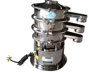 Écran vibrant rotatif en acier inoxydable pour l'industrie alimentaire et des boissons - Product Image 1