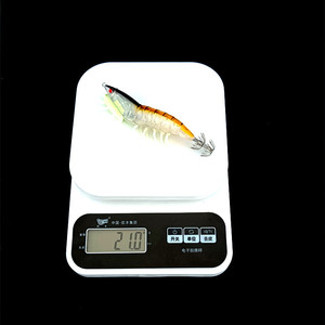 Commercio all'ingrosso 8 pz/set 11.5cm 21g Squid Jig 3.5 # gamberetti artificiali esche da <span class=keywords><strong>pesca</strong></span> calamari Jig ganci <span class=keywords><strong>con</strong></span> piedi morbidi luminosi esche - Product Image 6