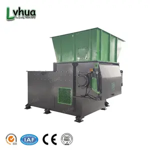 Lvhua Cost-Effective Mini Small Plastic Shredder One Shaft Shredding Machine Versatile Single Shaft Shredder