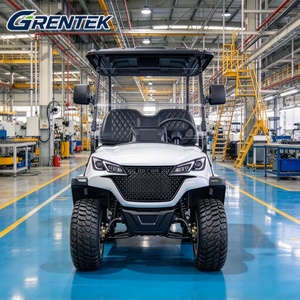 รถกอล์ฟไฟฟ้าลิเธียม 72V ระดับหรู 4 ที่นั่ง พร้อมมอเตอร์ 5000W ระยะทางวิ่ง 90 กม. ปรับแต่งได้สำหรับการล่าสัตว์และการใช้งานบนถนนที่ไม่เป็นทางหลวง - Product Image 2