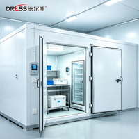Kit de chambre froide, chambre froide modulaire, grande unité de réfrigération à évaporateur pour restaurant et supermarché