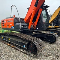 Excavatrice sur chenilles hydraulique Hitachi ZX210 d'occasion, prête à l'emploi, 21 tonnes, d'origine japonaise, Hitachi Zaxis210 d'occasion à vendre