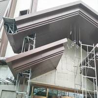 panneaux en aluminium avec isolation, panneau de toiture en alliage d'aluminium, panneau de porte en aluminium, panneau extérieur en aluminium