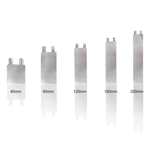 Aluminum Cold Tube 80mm Water Cooling Block Water Cooling