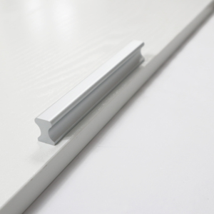 Silver Aluminum Kitchen Cabinet Furniture Drawer <strong>Pull</strong> Handle 64/96/128/160 mm Modern Exterior/Villa Bedroom Door Handle Dressers - Product Image 1