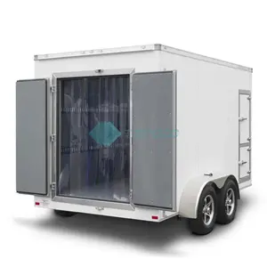 5T 6T 7T Refrigerator Truck Cold Van Box Body Reefer Medicine Van