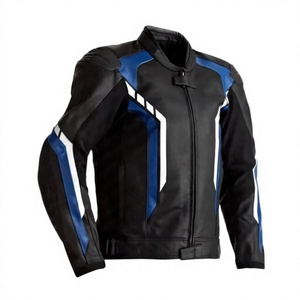 Chaqueta de Motociclismo para Hombre Vanucci, Cuero Genuino de Vaca, Equipo de Protección Nivel 2 CE con Soporte para la Espalda - Product Image 1