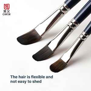 Pinceles de pintura de Arte de varios tamaños Cerdas antiderramadas Ideales para detallar el sombreado y todas las técnicas de pintura - Product Image 6