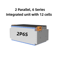 Module de batterie semi-solide LiFePO4 LFP 2P6S 19.2V 238Ah de haute qualité pour alimentation de camions électriques, support OEM ODM