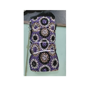 Nuevo tul de almuerzo de tela de terciopelo bordado del proveedor indio para ropa de boda de mujer Precio de exportación - Product Image 1