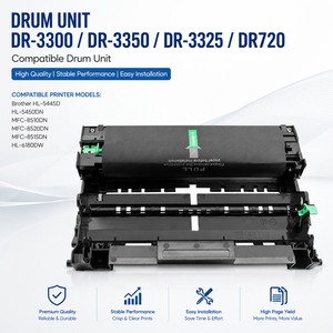 Unidad de Tambor Compatible DR-3300 DR-3350 DR-3325 DR720 para <span class=keywords><strong>Brother</strong></span> HL-5445D HL-5450DN MFC-8510DN MFC-8520DN MFC-8515DN HL-<span class=keywords><strong>6180DW</strong></span> - Product Image 1