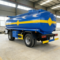 Camion-citerne à huile diesel lourd 6x4 d'occasion avec réservoir haute capacité personnalisé
