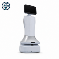 Robot de réception et de soins de santé humanoïde Alice AI à écran tactile de 13,3 pouces, multilingue et vocal