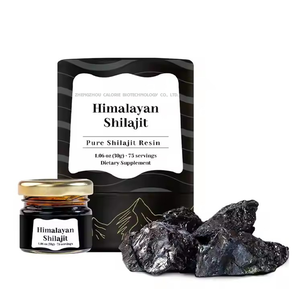 Pâte de Résine de Shilajit Pur Himalayen Biologique en Gros, Vrac Naturel Marque Privée, Boisson Énergisante avec Cuillère - Product Image 3