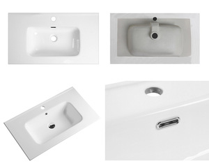 Lavabo <span class=keywords><strong>de</strong></span> Cerámica Sobre Encimera <span class=keywords><strong>de</strong></span> Excelente Acabado para <span class=keywords><strong>Baño</strong></span> a Precio Económico - Product Image 6