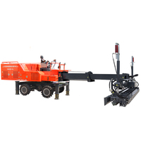 Machine de nivellement laser pour béton avec grande flèche télescopique – Équipement pour travaux de sols d'aéroports, d'hangars et d'entrepôts