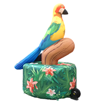 Ballon publicitaire gonflable volant en forme de phénix, perroquet, oiseau, résistant à l'eau, résistant au soleil, durable, taille personnalisée